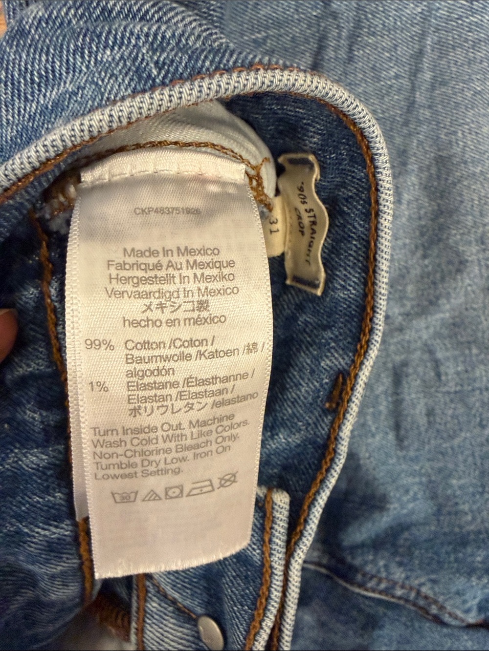 Madewell 90’s Strait Crop Jeans - Picture 6 of 11